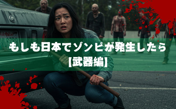 もしも日本でゾンビが発生したら【武器編】